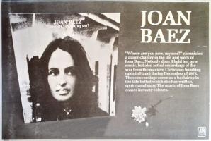 Joan Baez: Where Are You Now My Son US ad
