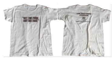 Brothers Johnson: Get the Funk Out Ma Face US promotional tee shirt
