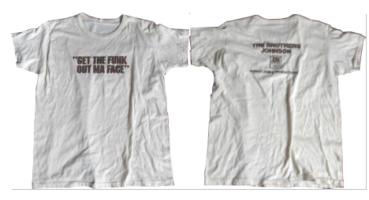 Brothers Johnson: Get the Funk Out Ma Face US promo tee shirt