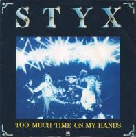 Styx: Too Much Time On My Hands Portugal 7-inch