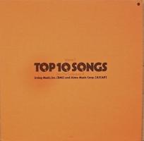 Top 10 Songs Irving and Almo Music US promotional vinyl album