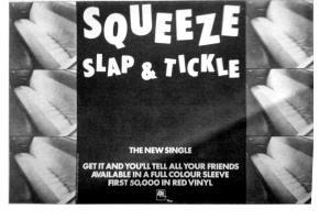 Squeeze: Slap me & Tickle Britain ad