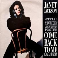 Janet Jackson: Come Back to Me Britain 7-inch box set