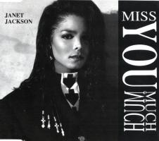 Janet Jackson: Miss You Much Britain CD single