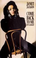 Janet Jackson: Come Back to Me Britain cassette single