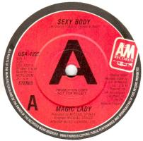 Magic Lady: Sexy Body Britain 12-inch label
