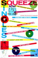 Squeeze: Singles 45s and Under US promotional poster