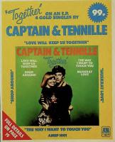 Captain & Tennille: Love Will Keep Us Together EP Britain ad