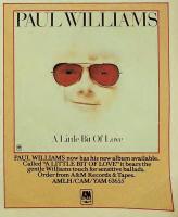 Paul Williams: A Little Bit Of Love Britain ad