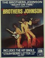 Brothers Johnson: Right On Time Britain ad