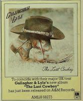 Gallagher & Lyle: The Last Cowboy Britain ad