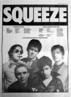 Squeeze: Cool For Cats with tour dates Britain ad