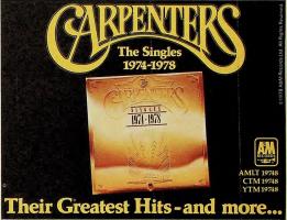 Carpenters: The Singles 1974-1978 Britain ad