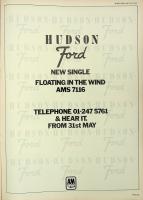 Hudson-Ford: Floating In the Wind Britain ad