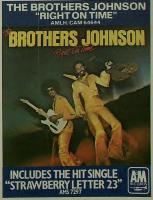 Brothers Johnson: Strawberry Letter 23 Britain ad