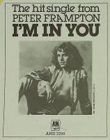Peter Frampton: I'm In You Britain ad