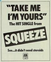 Squeeze: Take Me I'm Yours Britain ad