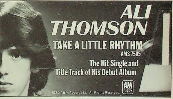 Ali Thomson: Take a Little Rhythm Britain ad