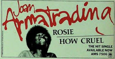 Joan Armatrading: Rosie Britain ad