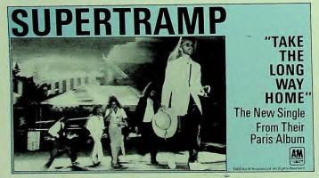 Supertramp: Take the Long Way Home Britain ad