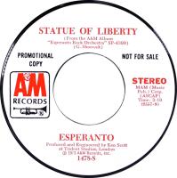 Esperanto: Statue of Liberty US promo 7-inch