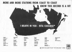 Rita Coolidge: I Believe In You Canada ad