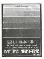 Keith Hampshire: Daytime Night-Time Canada ad