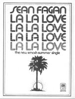 Sean Fagan: La La Love Canada ad