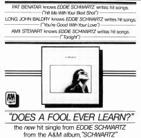 Eddie Schwartz: Does a Fool Ever Learn Canada ad