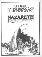 Nazareth: Hair Of the Dog Canada ad