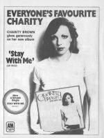 Charity Brown: Stay With Me Canada ad