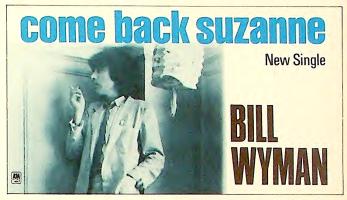 Bill Wyman: Come Back Suzanne Britain ad