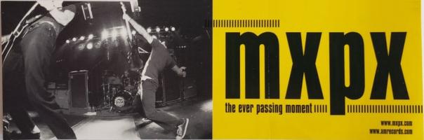 MxPx: The Ever Passing Moment US promo sticker