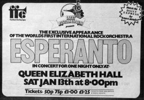 Esperanto 1972 London ad