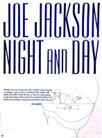 Joe Jackson: Night and Day US promo poster