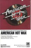 Soundtrack: American Hot Wax US cassette album