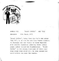 Humble Pie: Black Coffee Britain 7-inch