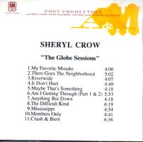 Sheryl Crow: The Globe Sessions US post-production CD