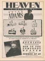 Bryan Adams Is No. 1 on the charts Canada ad