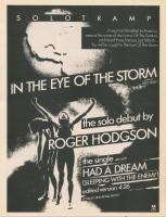 Roger Hodgson: In the Eye Of the Storm Canada ad