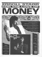 Erroll Starr: For the Love Of Money Canada ad