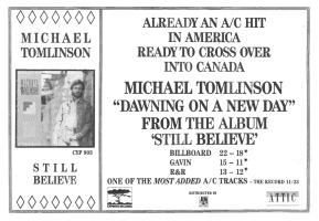 Michael Tomlinson: Still Believe Canada ad