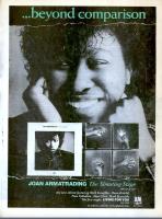 Joan Armatrading: The Shouting Stage Canada ad