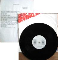 Allee Willis: Love Ain't Lovin' US acetate with lyric sheet