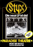 Styx: Paradise Theater Germany poster