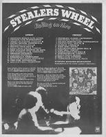 Stealers Wheel 1973 tour of Britain ad