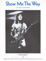 Peter Frampton: Show Me the Way England sheet music