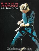 Bryan Adams: All I Want Is You Britain ad