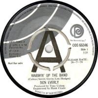 Don Everly: Warmin' Up the Band Britain 7-inch