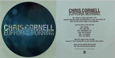 Chris Cornell: Euphoria Morning   U.S. sticker